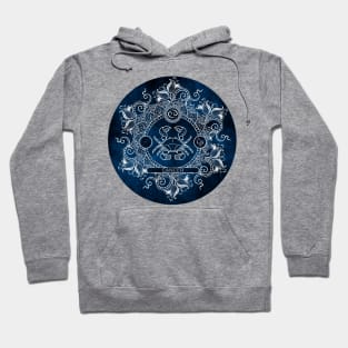 Zodiac - Ice - Cancer Hoodie